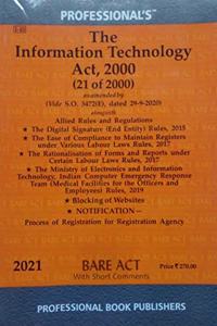 Information Technology Act, 2000 alongwith Rules & Regulations