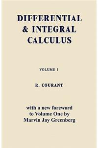 Differential and Integral Calculus, Vol. One