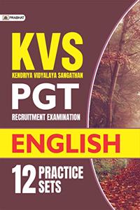 KVS PGT Recruitment Examination English (12 Practice Sets) (Hindi)