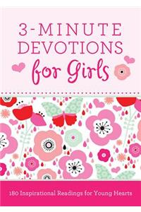 3-Minute Devotions for Girls