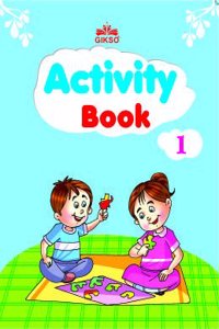 Gikso Activity Book - 1 for Kids Age 3-5 Years Old (English) - Reprinted 2020