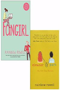 Rainbow rowell fangirl and eleanor & park 2 books collection set