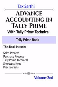 Advance Accounting in Tally Prime | With Tally Prime Technical | Volume 2nd