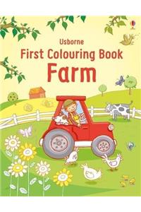 First Colouring Book Farm