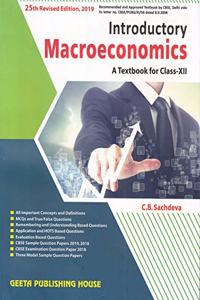 Intraductory Macroeconomics A Textbook for Class 12 (2019-2020) Examination