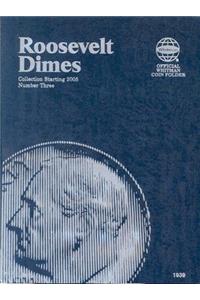 Official Whitman Coin Folder: Roosevelt Dimes #3: 2005-2025