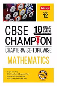 10 Years CBSE Champion Chapterwise-Topicwise Mathematics-Class- 12