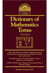 Dictionary of Mathematics Terms