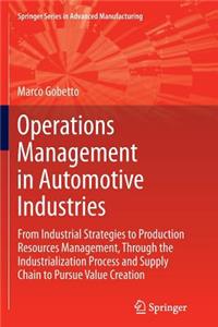 Operations Management in Automotive Industries