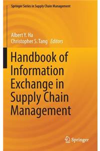 Handbook of Information Exchange in Supply Chain Management