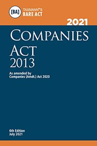 Taxmann's Companies Act 2013 - Compilation of Amended, Updated & Annotated text of the Companies Act, 2013