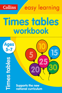 Collins Easy Learning Age 5-7 -- Times Tables Workbook Ages 5-7: New Edition