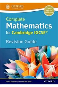 Complete Mathematics for  Cambridge IGCSE (R) Revision Guide (Core & Extended)