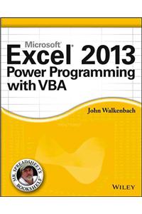 Microsoft Excel 2013 Power Programming with VBA