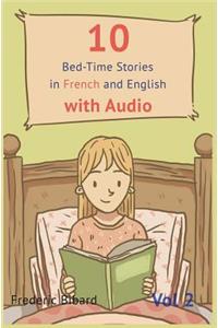 10 Bedtime Stories in French and English with audio.