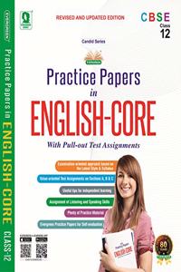 Evergreen CBSE Practice Paper in English with Worksheets: For 2021 Examinations(CLASS 12 )