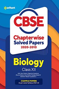 CBSE Biology Chapterwise Solved Papers Class 12 for 2022 Exam