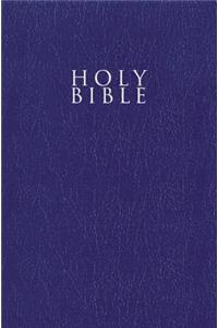 NIV, Gift and Award Bible, Leather-Look, Blue, Red Letter, Comfort Print