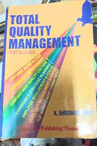 Total Quality Management: Text & Cases