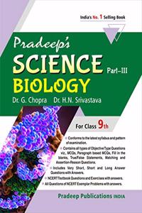Pradeep's Science Part Iii (Biology) For Class 9 (Examination 2020-2021)