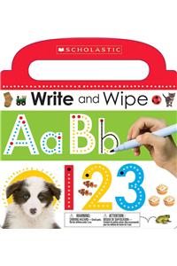 Write and Wipe ABC 123: Scholastic Early Learners (Write and Wipe)