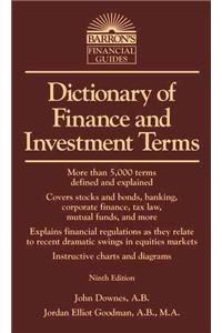 Dictionary of Finance and Investment Terms