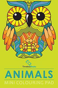 Animals - Mini Adult Colouring Pad