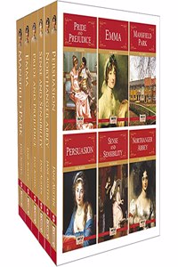 Complete Jane Austen Collection (Set of 6 Books) - Mansfield Park, Pride and Prejudice ,Sense & Sensibility, Persuasion, Emma, Northanger Abbey