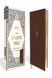 Nrsv, the C. S. Lewis Bible, Leathersoft, Brown, Comfort Print