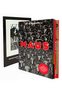 Maus I & II Paperback Box Set: A Survivor's Tale : My Father Bleeds History/Here My Troubles Began/Boxed