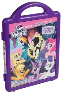 My Little Pony the Movie: Book & Magnetic Playset