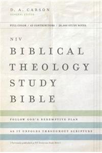 NIV, Biblical Theology Study Bible, Hardcover, Comfort Print