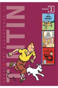 Adventures of Tintin 3 Complete Adventures in 1 Volume