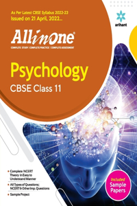 CBSE All In One Psychology Class 11 2022-23 Edition (As per latest CBSE Syllabus issued on 21 April 2022)