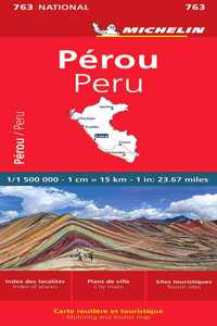 Michelin Peru Map 763