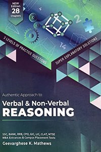 Walnut - Authentic Approach to Verbal & Non-Verbal Reasoning - Practice Book for SSC, MAT, KMAT, NTSE, BANK, Campus Placement, Railways, Defence, Insurance