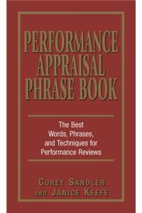 Performance Appraisal Phrase Book