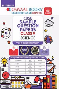 Oswaal CBSE Sample Question Paper Class 9 Science Book (Reduced Syllabus for 2021 Exam)