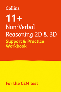Collins 11+ - 11+ Non-Verbal Reasoning 2D and 3D Support and Practice Workbook