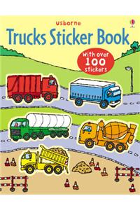 First Sticker Book Trucks