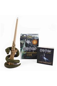 Harry Potter Lord Voldemort's Wand with Sticker Kit: Voldemort's Wand With Sticker Kit: Lights Up!