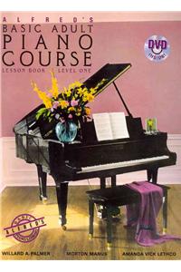 Alfred's Basic Adult Piano Course Lesson Book, Level One