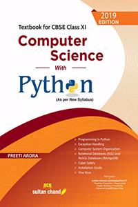 Computer Science with Python - CBSE XI: Textbook for CBSE Class 11