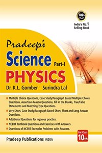 Pradeep's Science Physics Part - I for Class 10 - Examination 2022-23