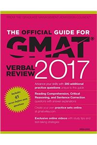 The Official Guide for GMAT Verbal Review 2017 with Online Question Bank and Exclusive Video