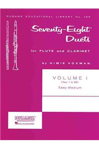 78 Duets for Flute and Clarinet