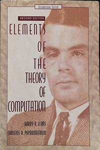 Elements of the Theory of Computation: International Edition