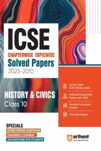 Icse Chapter-Wise  Solved Papers History/Civics (Editionv)