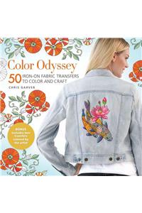 Color Odyssey: 50 Iron-On Fabric Transfers to Color and Craft