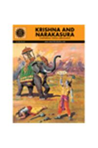 Krishna and narakasura